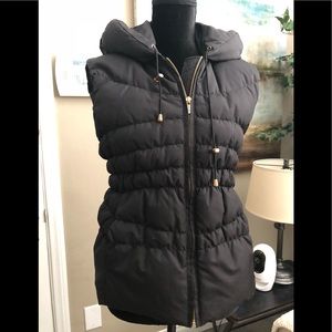 Michael Kors Black Puffer Vest